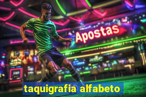 taquigrafia alfabeto